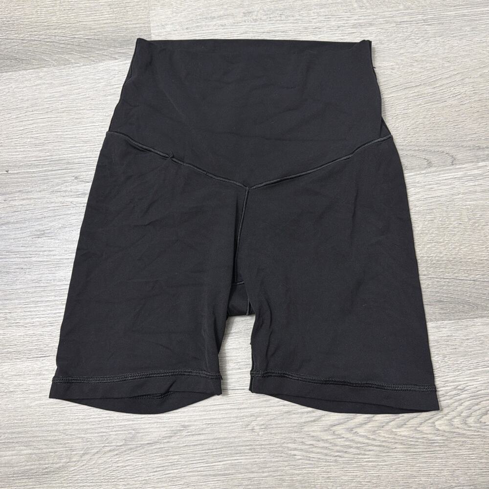 OFFLINE By Aerie Real Me XTRA High Waisted 5" Bike Short in Black- Size Small